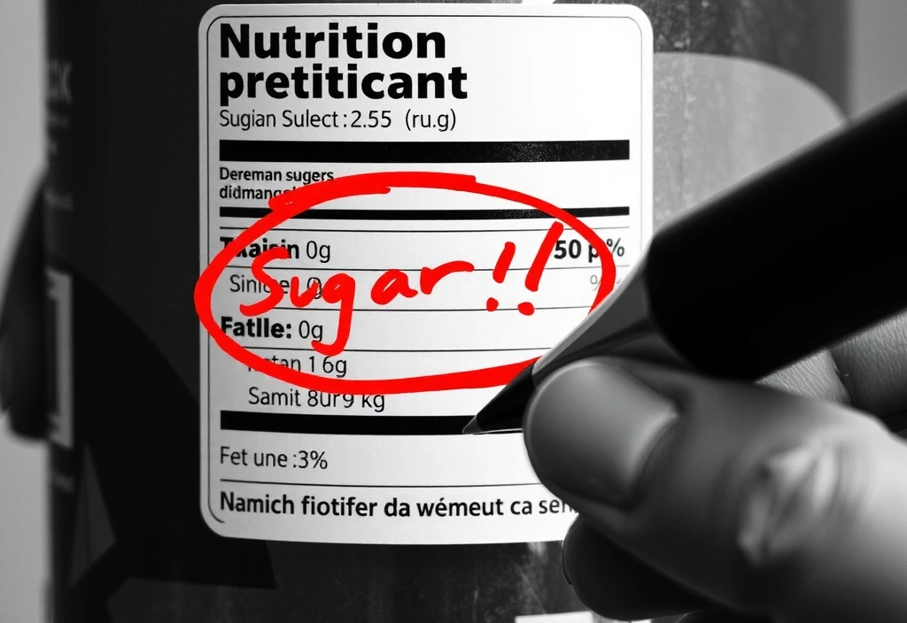 Analyserad livsmedelsetikett